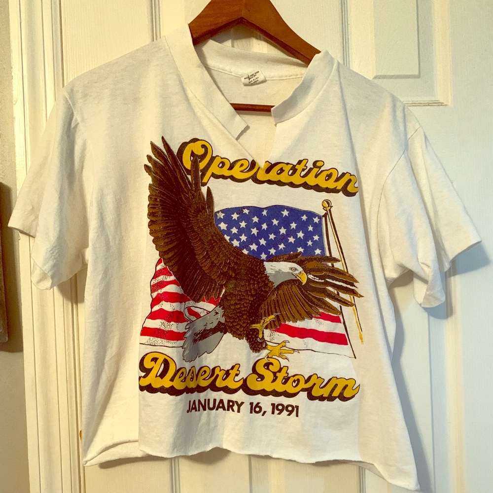 Vintage crop top
